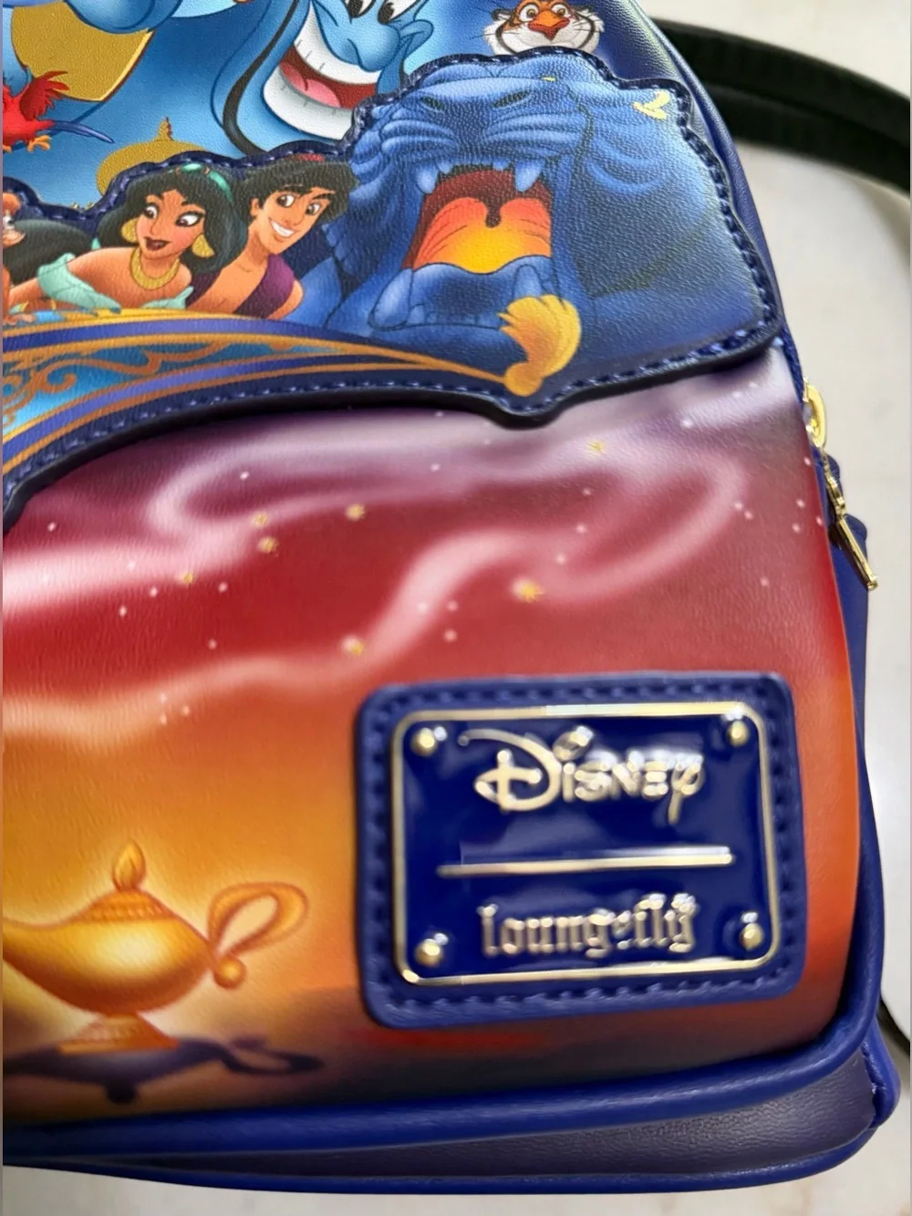 Loungefly Disney Aladdin 30th Anniversary Mini Backpack